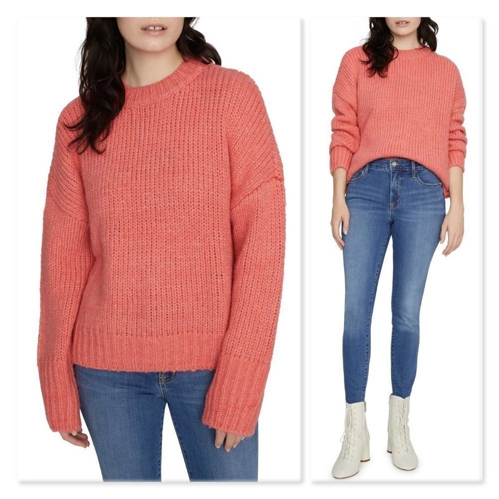 Sanctuary Telluride Sweater sz Medium in Coral